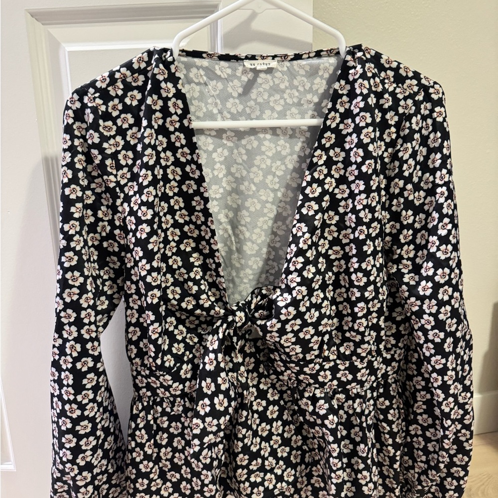 Floral Long Sleeve Blouse